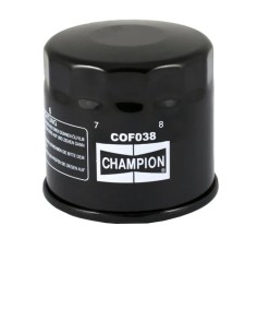 filtro de aceite champion para moto cof038
