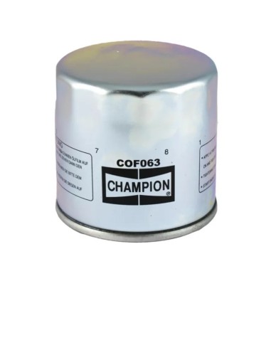filtro de aceite champion para moto cof063