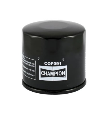filtro de aceite champion para moto cof091