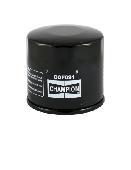 filtro de aceite champion para moto cof091