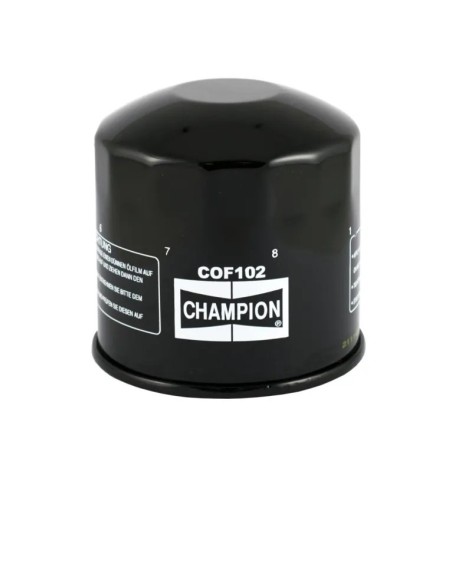 filtro de aceite champion para moto cof102