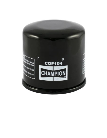 filtro de aceite champion para moto cof104