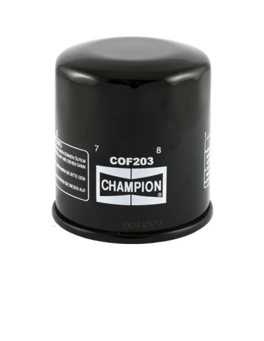 filtro de aceite champion para moto cof203