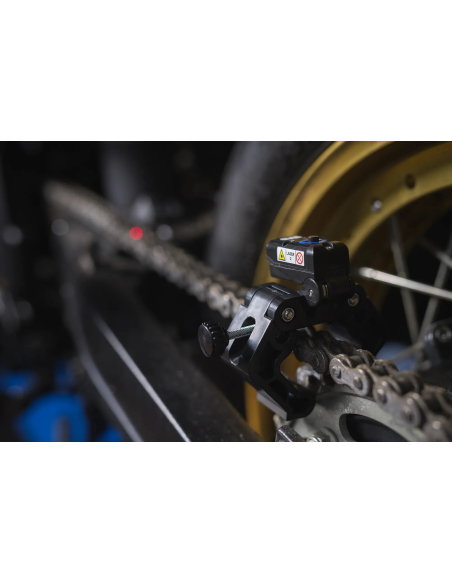Alineador láser de cadena moto Oxford Chain Laser OX345 para ajuste de rueda trasera