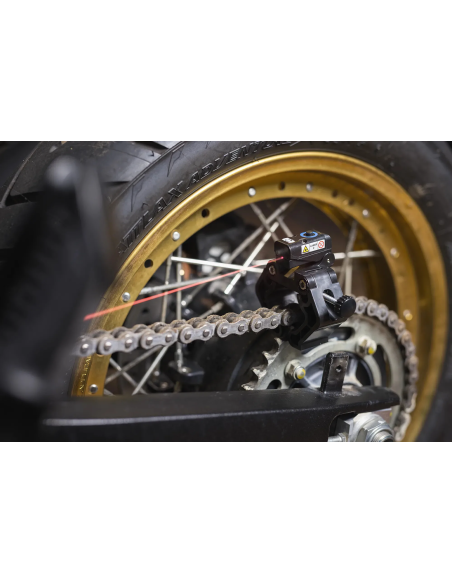 Alineador láser de cadena moto Oxford Chain Laser OX345 para ajuste de rueda trasera