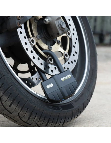 Antirrobo con alarma Oxford Boss Alarm LK484U 16 mm para moto