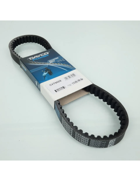 Correa variador Dayco CVT9028 825×20,5×8,8 mm para SYM Fiddle/Jet 4/Crox 125 y Peugeot Dja