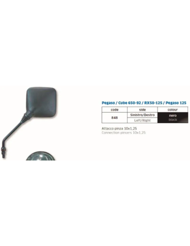 Espejo Far Aprilia Pegaso - Cube-Rx Izq -Der - FAR848