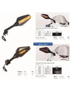 Espejo Gsxr 600-750-1000-1300 Dal 2009 Dch - FAR6454