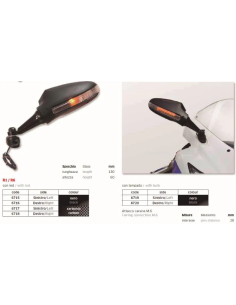 Espejo R1-R6 Der. Carbono con led - FAR6718