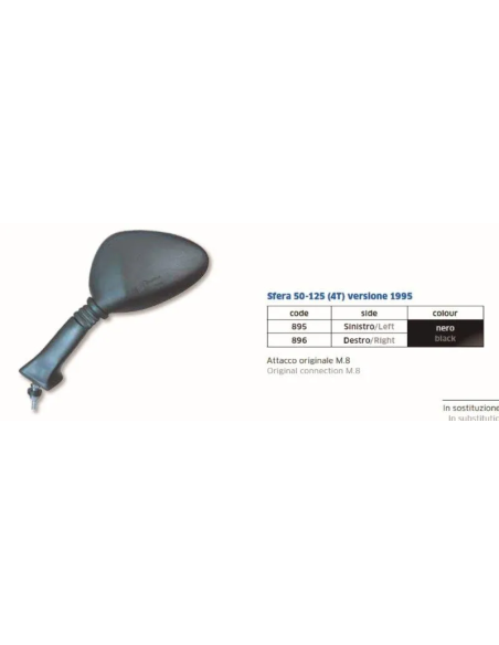 Piaggio Sfera 50-125 Dcho M.8 - FAR896