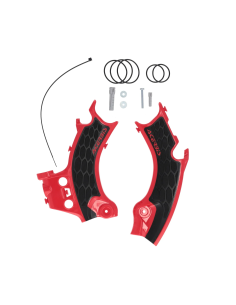 Protector de chasis Acerbis X-Grip 0026618.349 rojo/negro Honda CRF 250/450 R-RX (2025–202 2