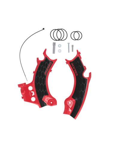Protector de chasis Acerbis X-Grip 0026618.349 rojo/negro Honda CRF 250/450 R-RX (2025–202