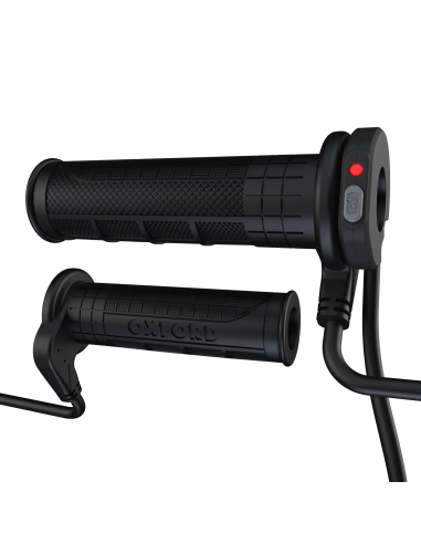 Puños calefactables moto Oxford HotGrips EL399 Touring 22 mm con controlador y 5 niveles