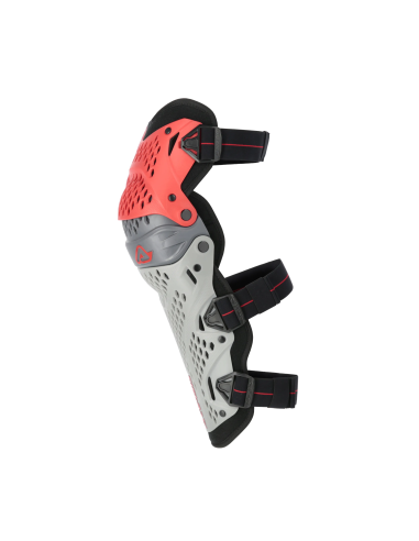 Rodillera Acerbis IMPACT PRO color gris y rojo 0027097.090