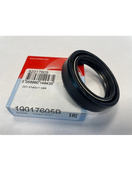 reten de horquilla corteco 19017605b 37x50x11 dcy nbr para moto