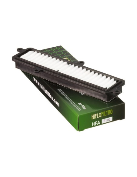 filtro de aire moto hiflofiltro hfa3103 para suzuki burgman uh125 uh200