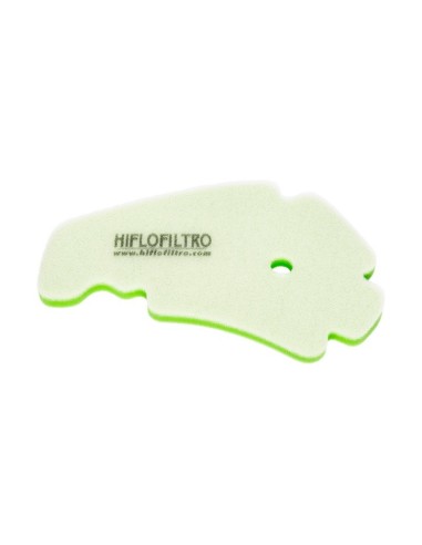 filtro de aire scooter hiflofiltro hfa5201ds dual stage para aprilia piaggio gilera