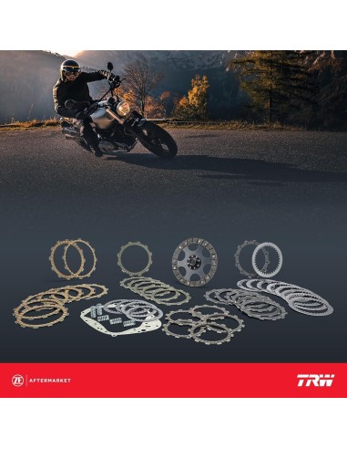 kit discos de embrague trw mcc100 3 para moto honda 50 80 2t
