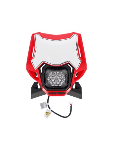 faro led acerbis vsl lumen x 0027411 349 rojo negro universal enduro