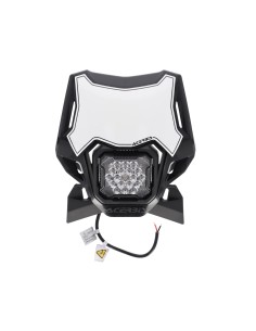 faro led acerbis vsl lumen x 0027411 090 negro universal enduro