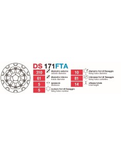 discos de freno delt kawa zx9 zxr zzr ds171fta