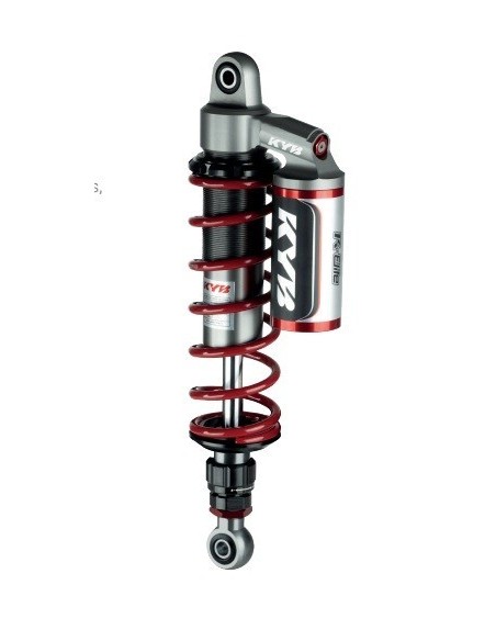 amortiguadores traseros kyb gas rojo rg2 1003 2 con deposito yamaha x max 300 2017 2024 2