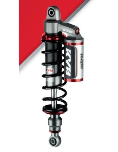 amortiguadores traseros kyb gas rg2 1006 2 rojos honda forza 300 2018 2025