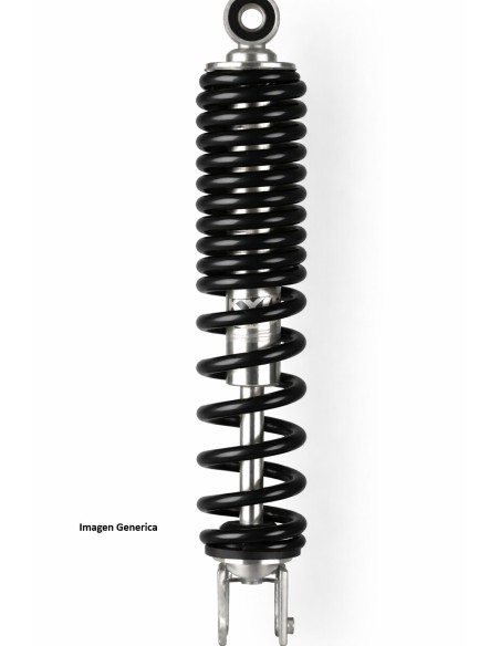 pareja amortiguadores traseros twin tube reemplazo estandar honda vision wave 110i negro