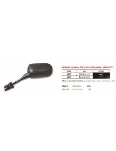 espejo honda vfr800 02 05 dcho far5480