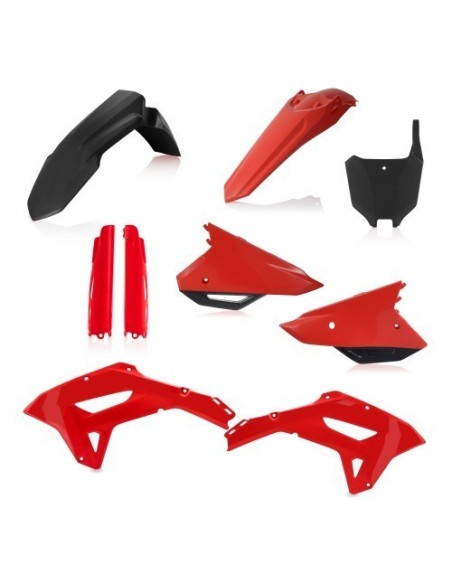 kit plasticos completo acerbis 0024582 323 para honda crf 250rx 300rx 2022 2024 y crf 450r