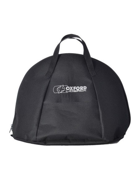 bolsa para casco oxford negro lidsack resistente al agua ol261