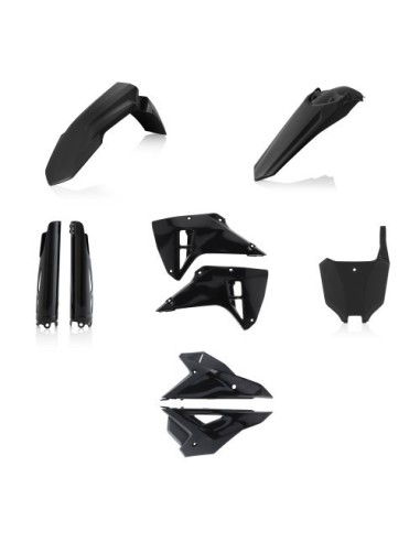 kit plasticos completo acerbis 0026821 090 negro para honda crf 250rx 450rx 2025 2026