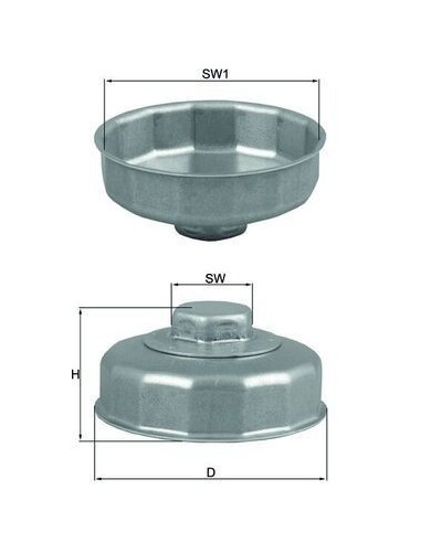 llave para filtros de aceite mahle ocs1