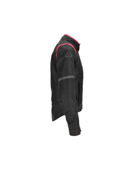 chaqueta acerbis ce ramsey vented 2 0 lady negra y rosa 0026150 723