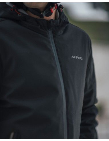 chaqueta acerbis ce up town color negro 0025797 090