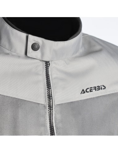 chaqueta acerbis ce ramsey vented 2 0 color gris claro 0026149 076
