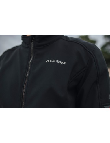 chaqueta acerbis ce x town color negro 0025644 090