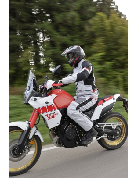 chaqueta touring acerbis ce x rover gris rojo clase aa 3 capas