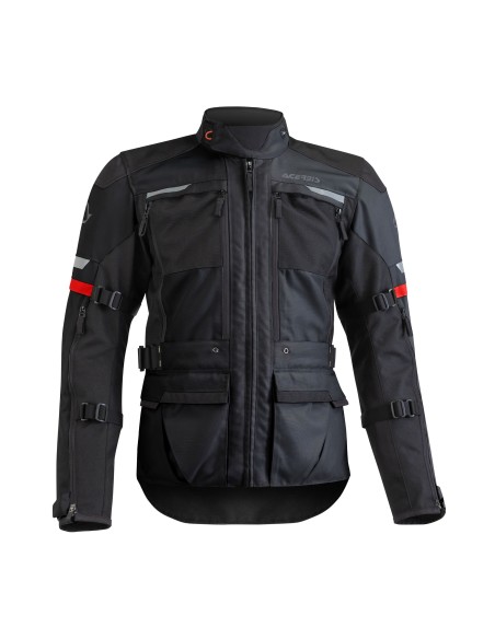chaqueta x tour acerbis color negro talla s 0023684 090