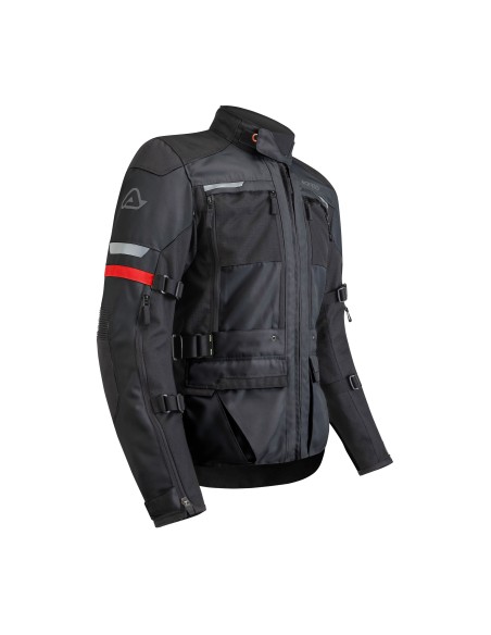 chaqueta x tour acerbis color negro talla s 0023684 090