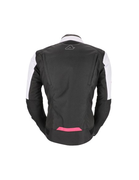 chaqueta acerbis ce x street lady negra y rosa 0024503 723