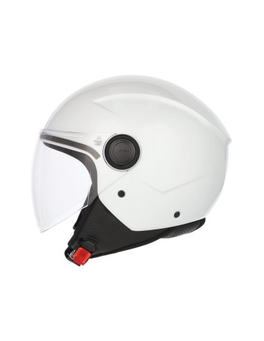casco acerbis jet modelo brezza 22 06 blanco 0026061 031