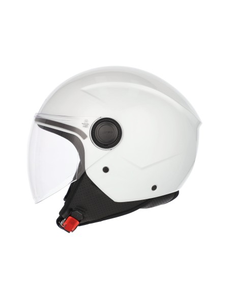 casco acerbis jet modelo brezza 22 06 blanco 0026061 031