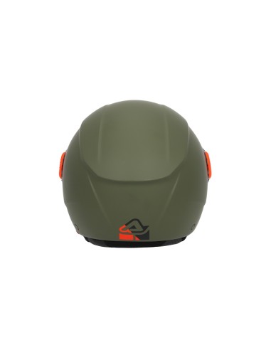casco acerbis jet modelo brezza 22 06 verde militar 0026061 582
