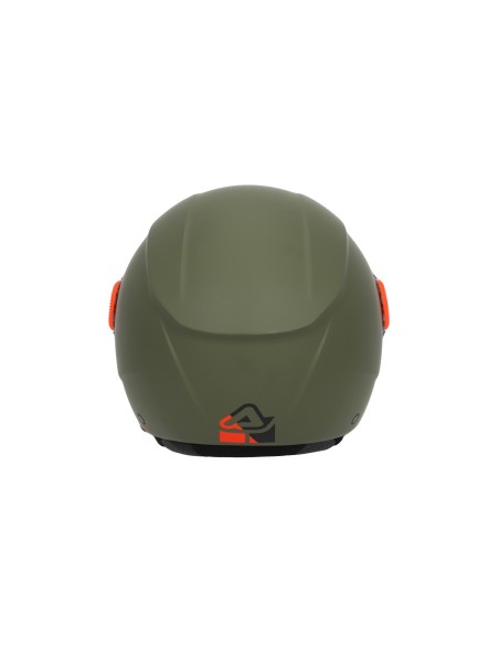 casco acerbis jet modelo brezza 22 06 verde militar 0026061 582