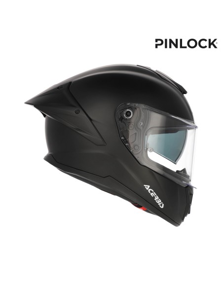 casco integral moto acerbis tarmak x fibra ece 22 06 color negro 0027315