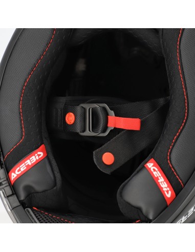 casco integral moto acerbis tarmak x fibra ece 22 06 color negro 0027315
