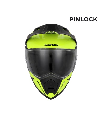 casco integral acerbis assault amarillo carretera y off road 0026643 063