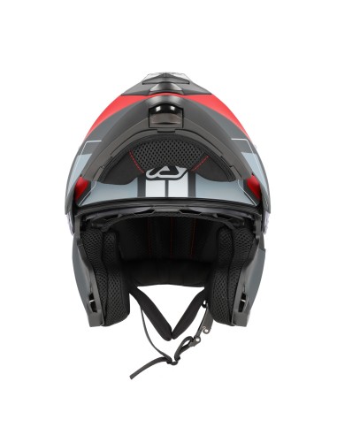 casco acerbis serel 22 06 gris y rojo 0025201 295